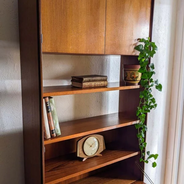 1960s G Plan tall cabinet, 1960s teak storage, display, desk, drinks ...