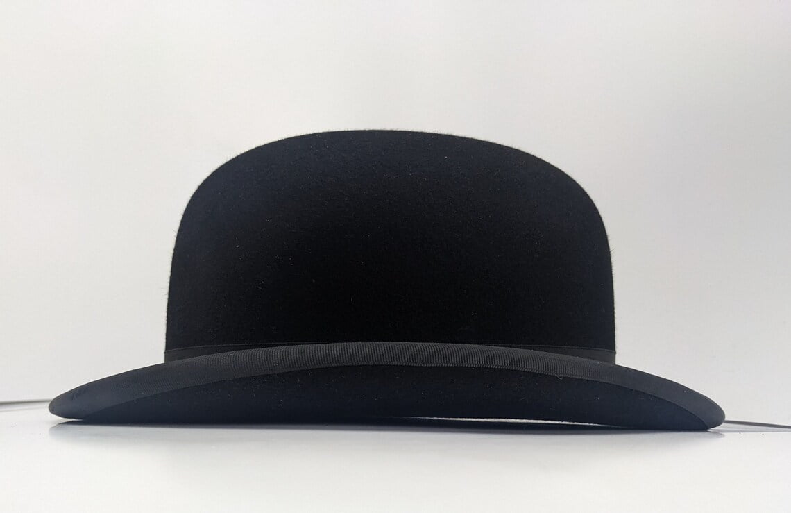 Fine Dunn & Co Ltd London vintage Bowler hat in leather case - Image 8