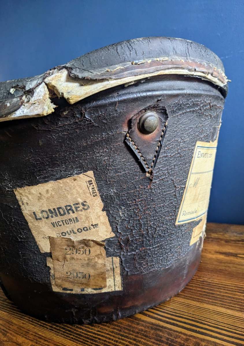 Fine Dunn & Co Ltd London vintage Bowler hat in leather case - Image 10