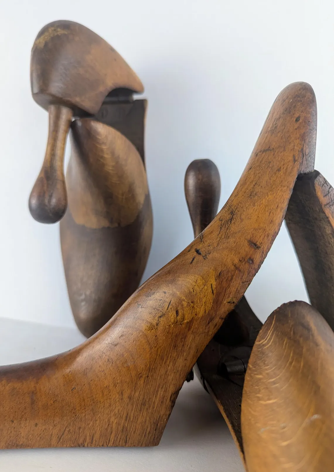 Vintage beechwood shoe and boot trees - Image 3