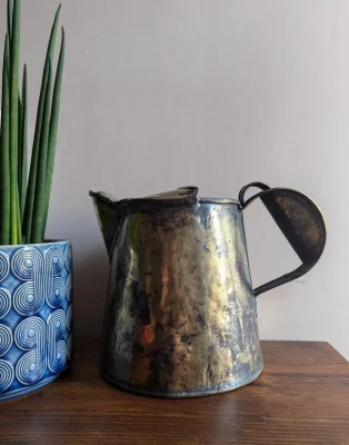 antique copper jug