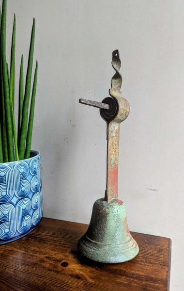 Antique French shop spring door bell | Oaky Doke Vintage Home