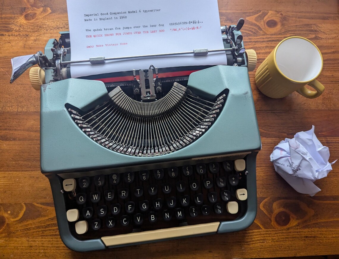 imperial good companion typewriter