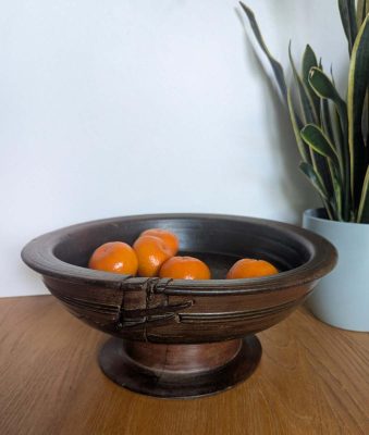 rustic fruit bowl
