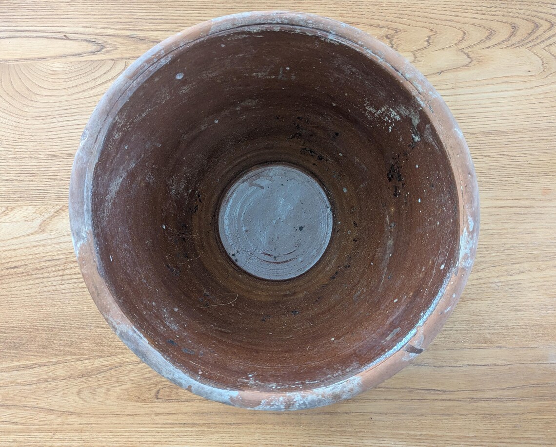stoneware bread crock