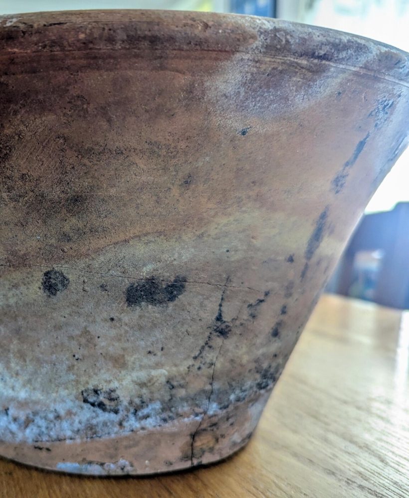 Antique Welsh stoneware dairy bowl - Image 8