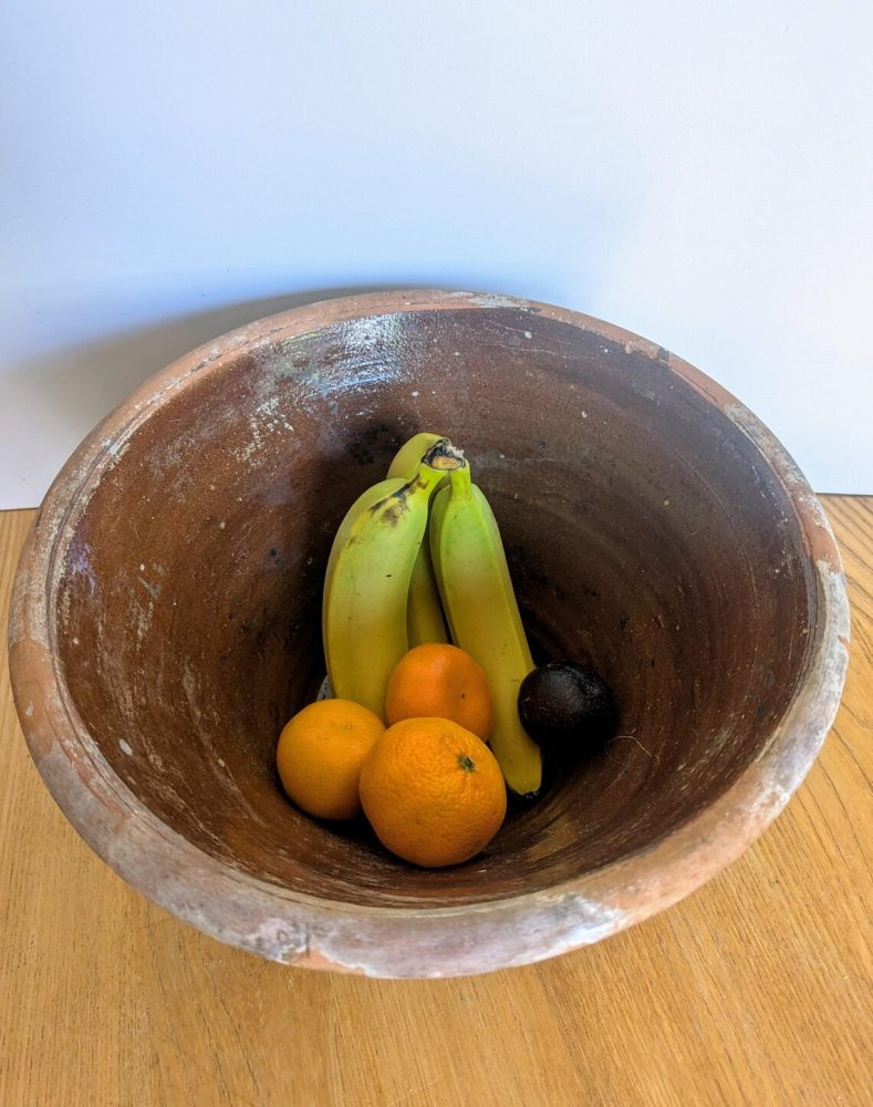 Antique Welsh stoneware dairy bowl - Image 3