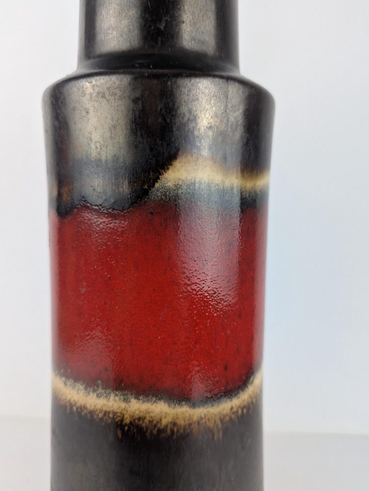 Midcentury West German 1960s vase 205-32 - Image 8