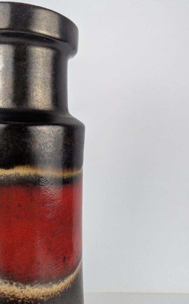Midcentury West German 1960s vase 205-32 - Image 3
