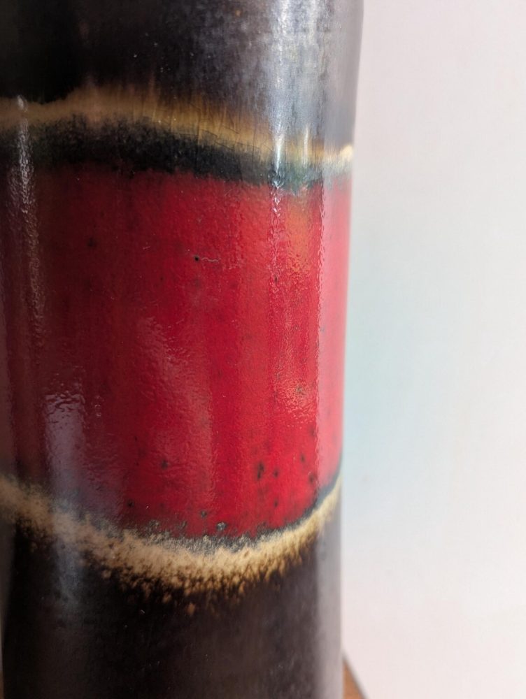 Midcentury West German 1960s vase 205-32 - Image 6