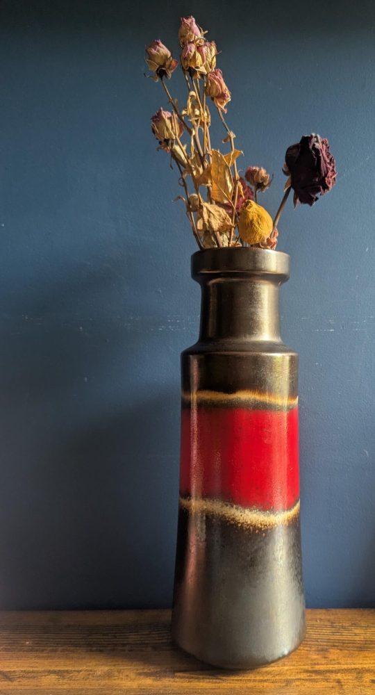 Midcentury West German 1960s vase 205-32 - Image 7