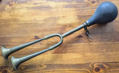 double brass hooter
