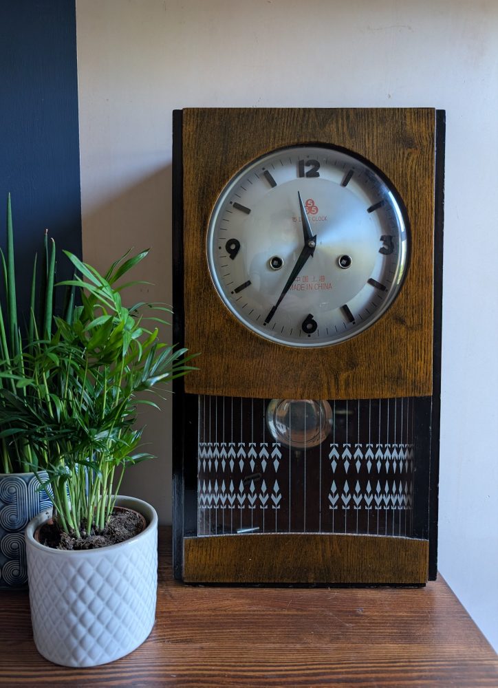 1960s Shanghai pendulum wall clock - Image 11