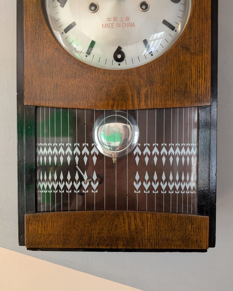 1960s Shanghai pendulum wall clock - Image 5