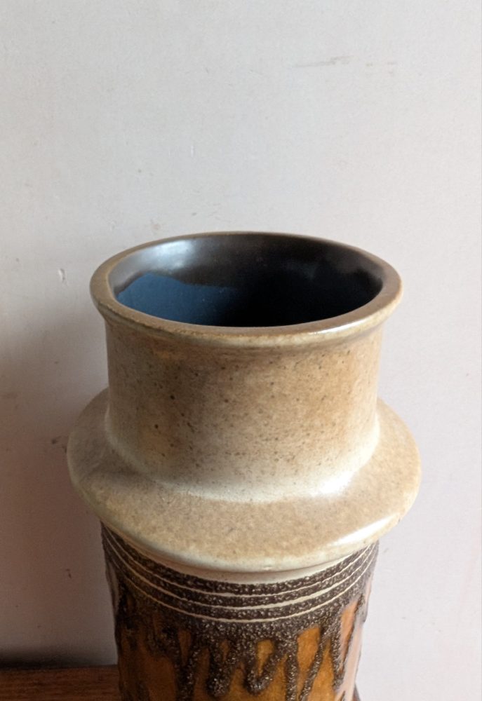 Midcentury West German 1960s vase 3092/8 - Image 9