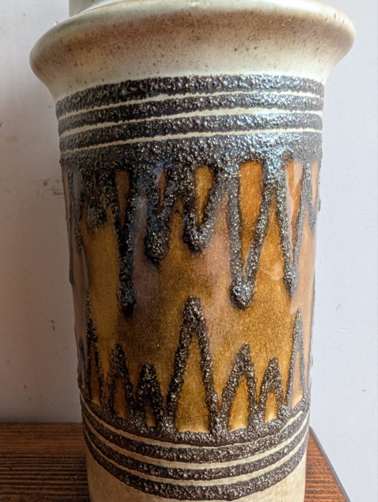 Midcentury West German 1960s vase 3092/8 - Image 13