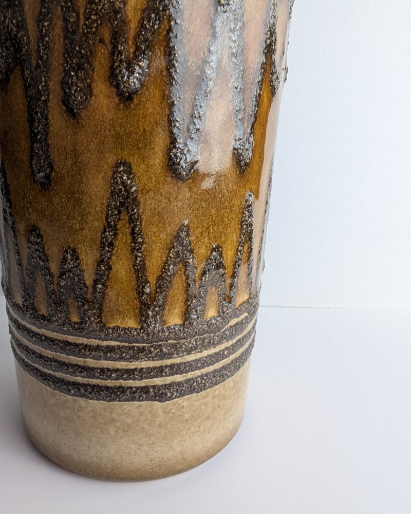 Midcentury West German 1960s vase 3092/8 - Image 5