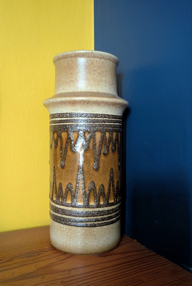 Midcentury West German 1960s vase 3092/8 - Image 12