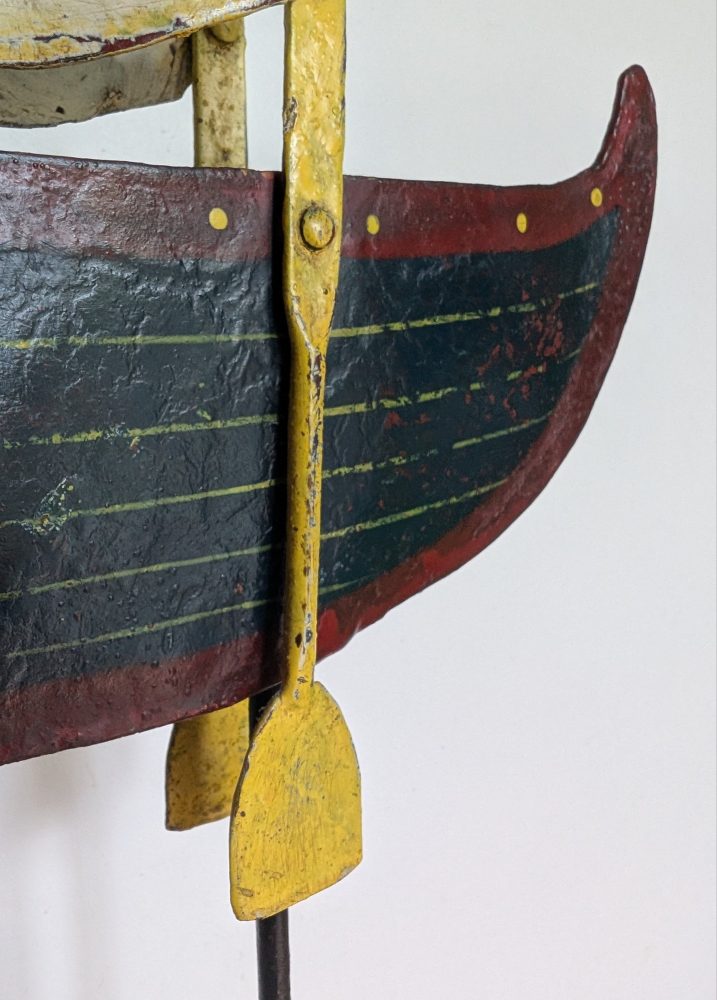 Vintage Mechanical Rowing Sailor - Image 16