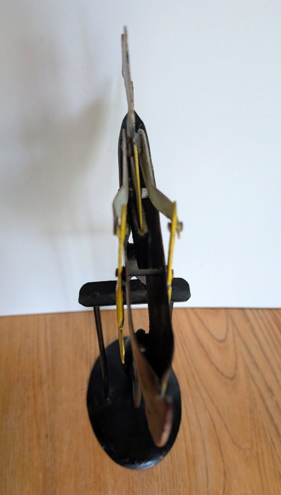 Vintage Mechanical Rowing Sailor - Image 13