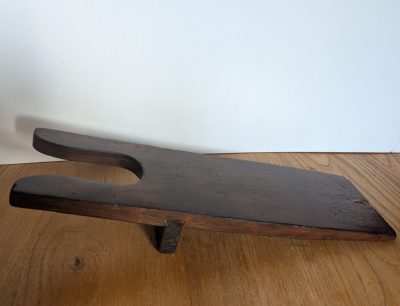 Antique oak boot jack