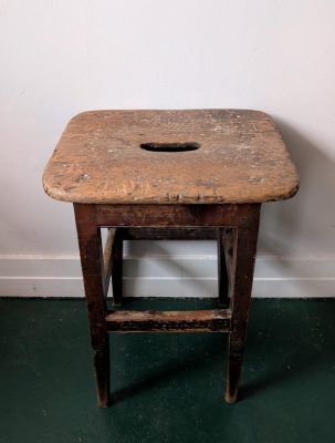 Early 1900s estate made stool
