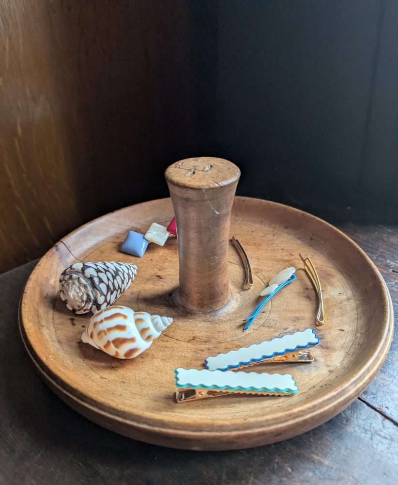 Antique 19th century sycamore wood butter worker - Image 12