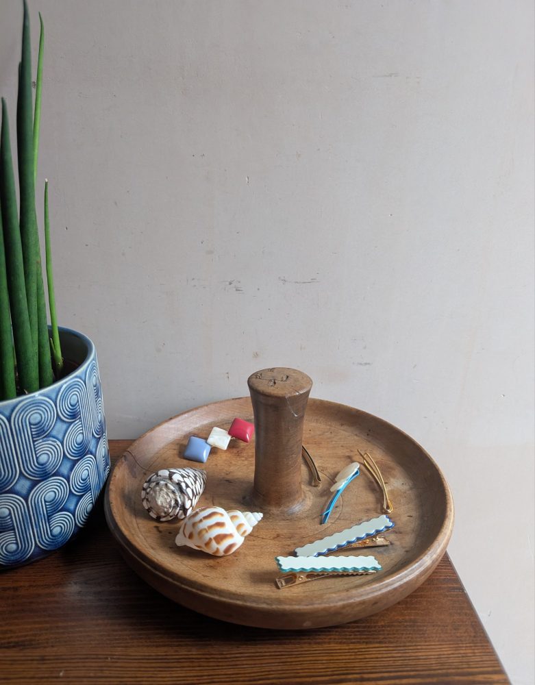 Antique 19th century sycamore wood butter worker - Image 16