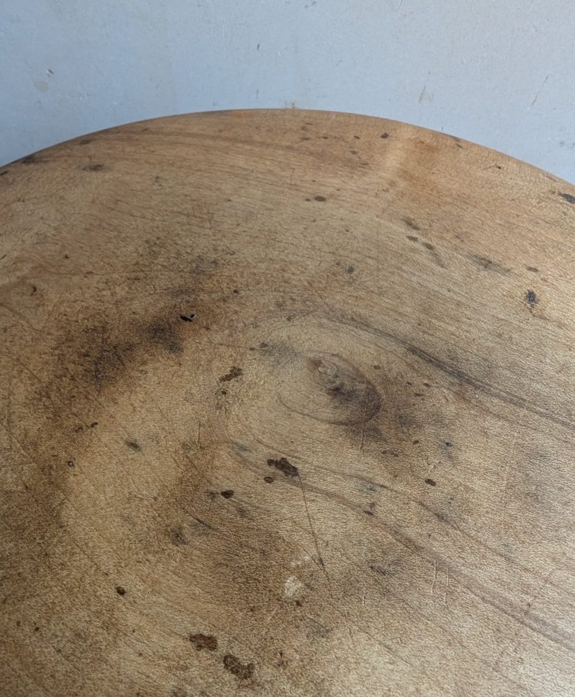 Antique 19th century sycamore wood butter worker - Image 14