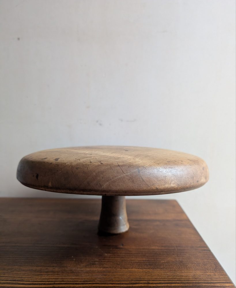 Antique 19th century sycamore wood butter worker - Image 8