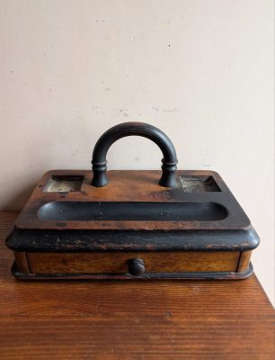 Late Victorian desk organiser