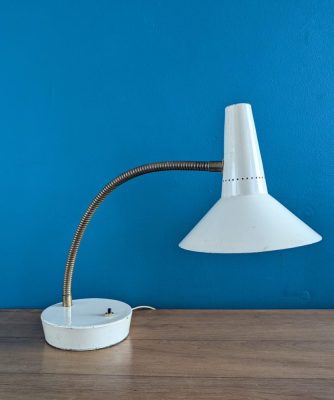 Midcentury gooseneck lamp