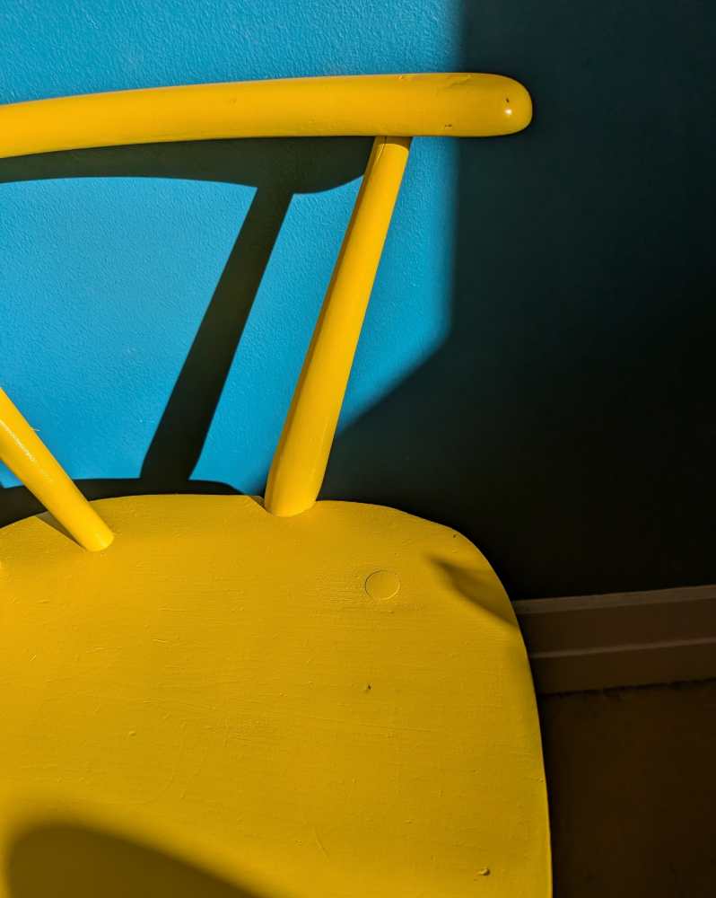 Bright yellow Ercol chair - Image 5