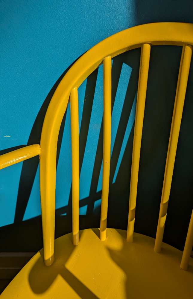 Bright yellow Ercol chair - Image 10