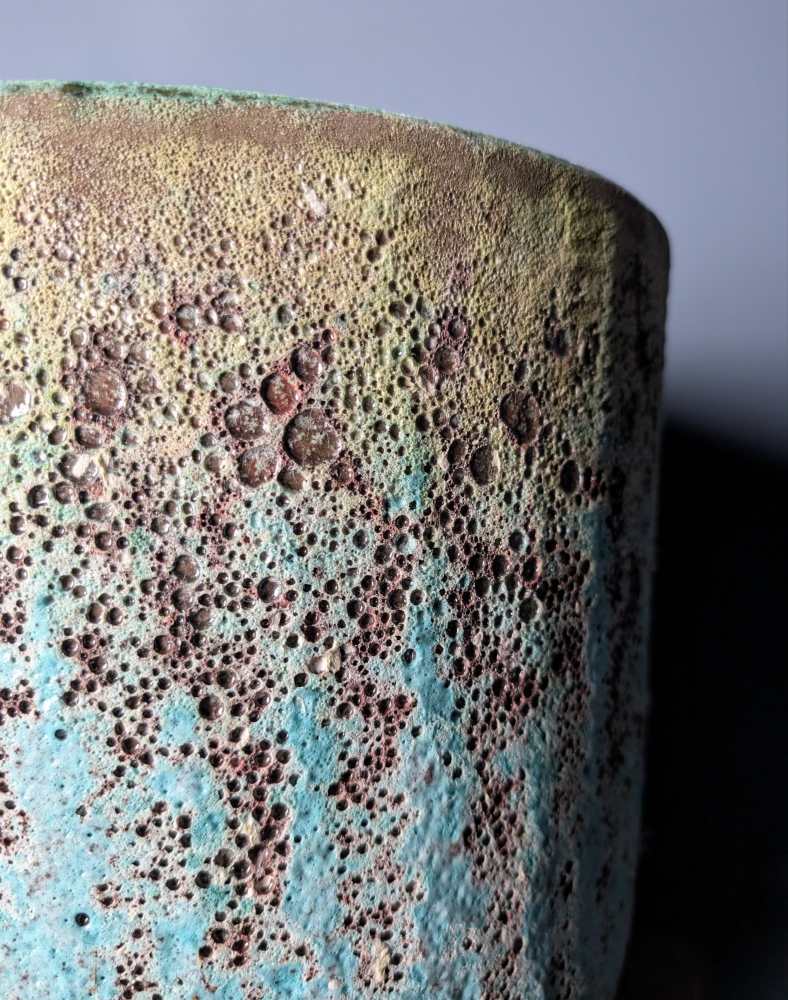 Large weathered plant pot - pair available - Image 12