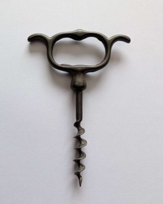 Antique four finger pull corkscrew