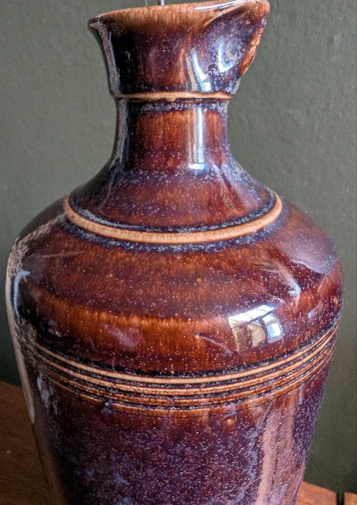 Large 19th century stoneware ink pot by James Stiff of Lambeth - Image 11