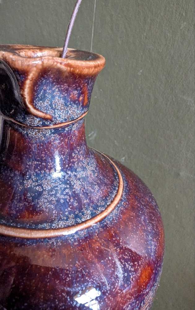 Large 19th century stoneware ink pot by James Stiff of Lambeth - Image 4