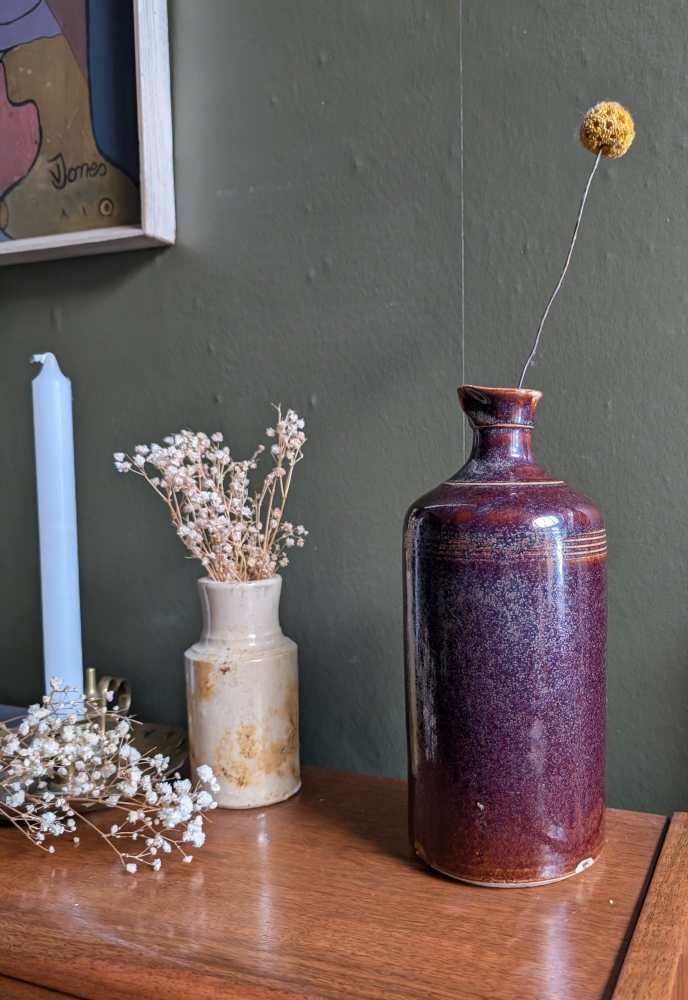 Large 19th century stoneware ink pot by James Stiff of Lambeth - Image 12