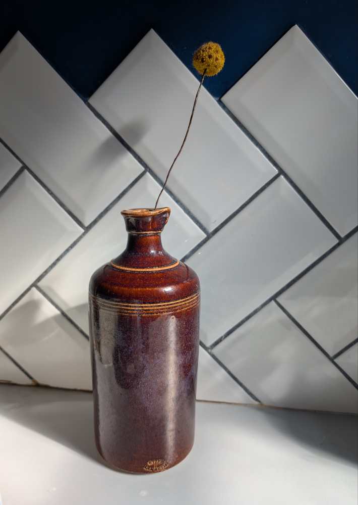 Large 19th century stoneware ink pot by James Stiff of Lambeth - Image 10