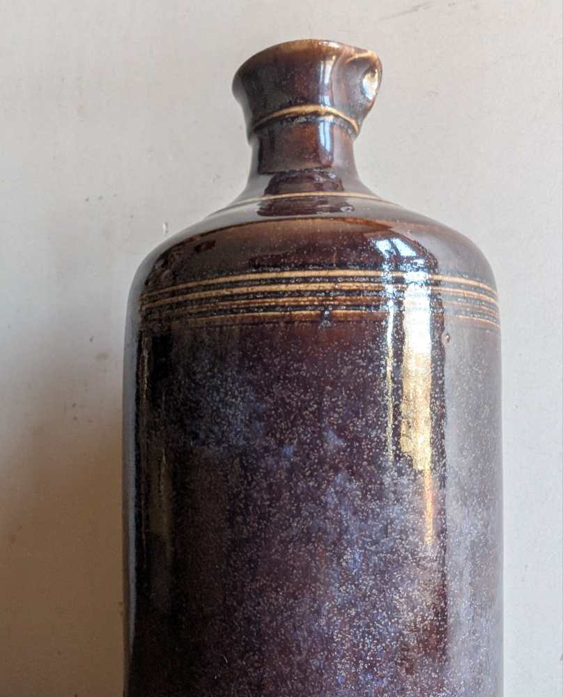 Large 19th century stoneware ink pot by James Stiff of Lambeth - Image 20