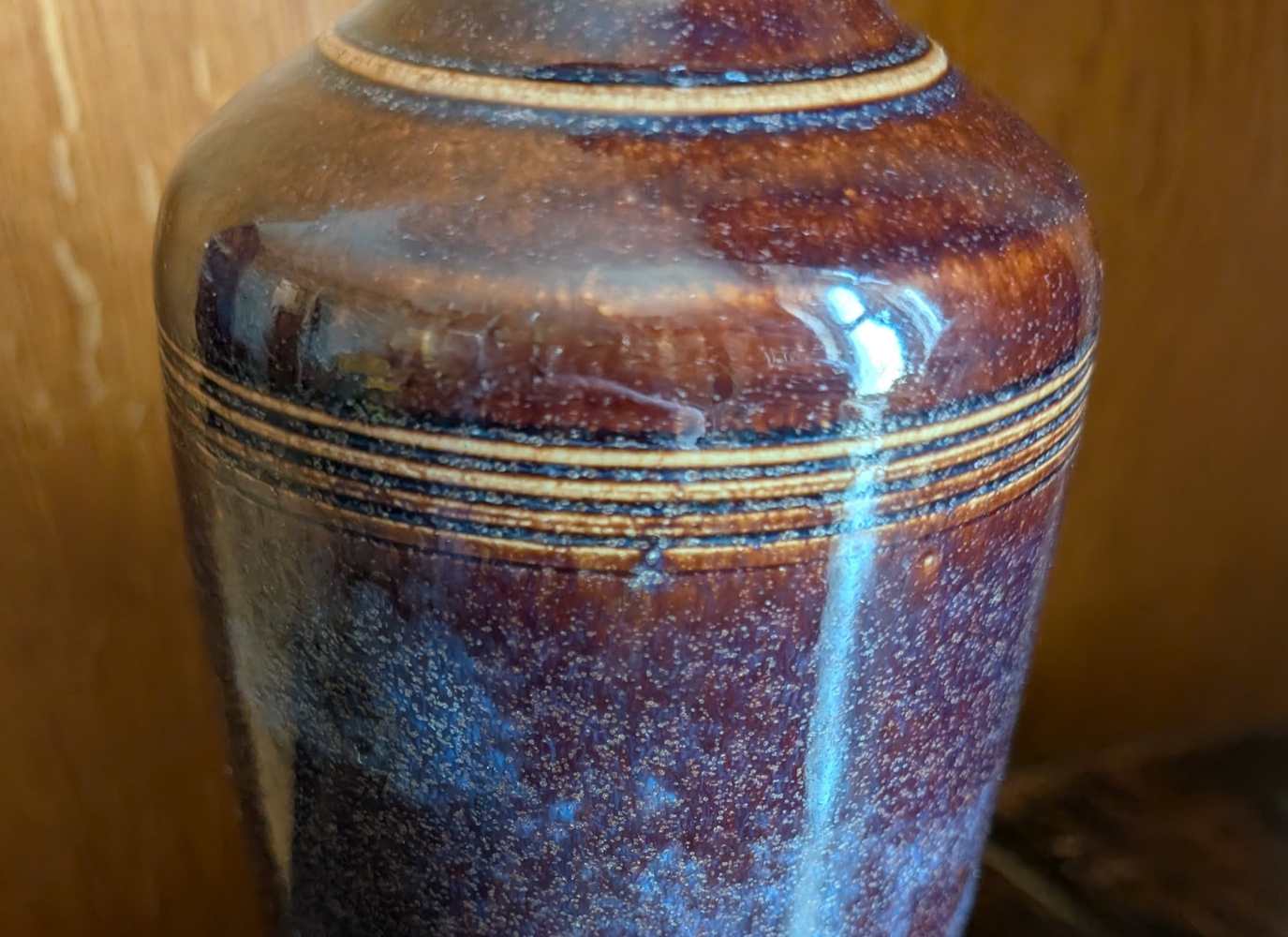 Large 19th century stoneware ink pot by James Stiff of Lambeth - Image 9