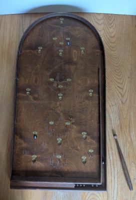 c.1930s bagatelle - early pinball game