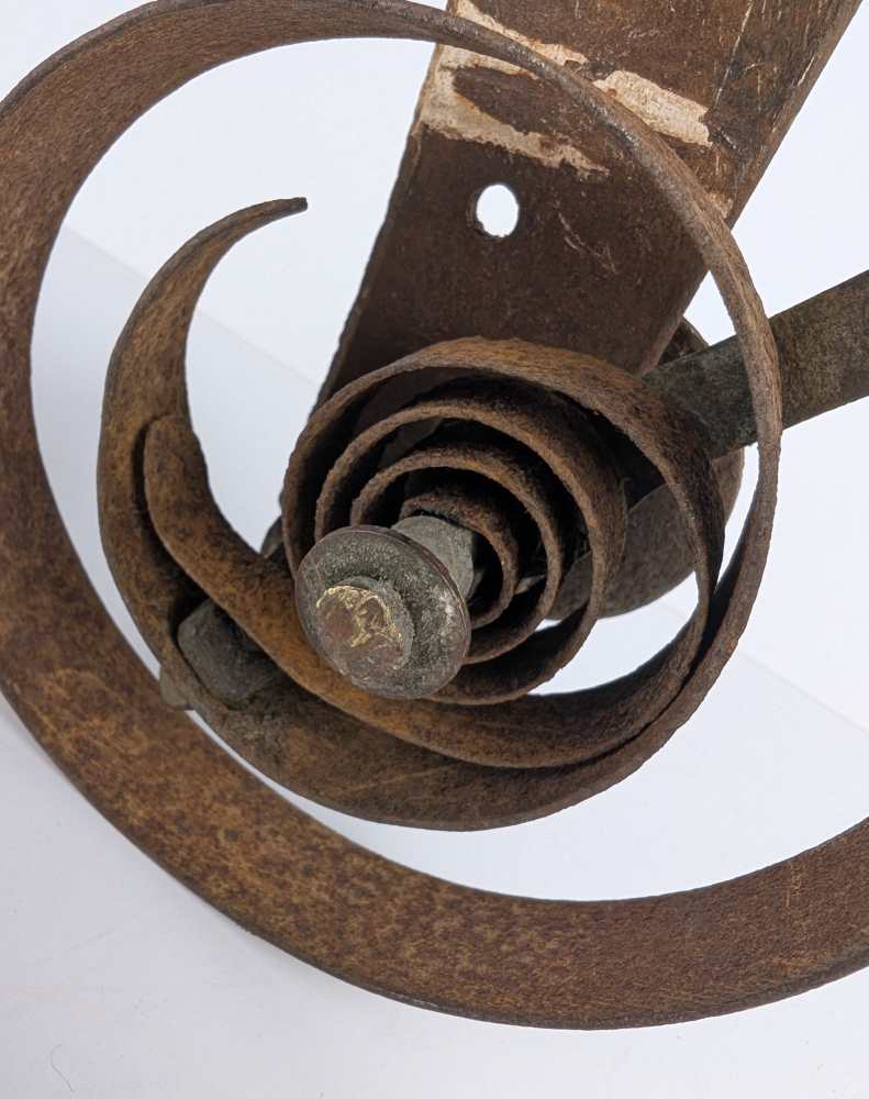 Antique spring door bell - Image 8