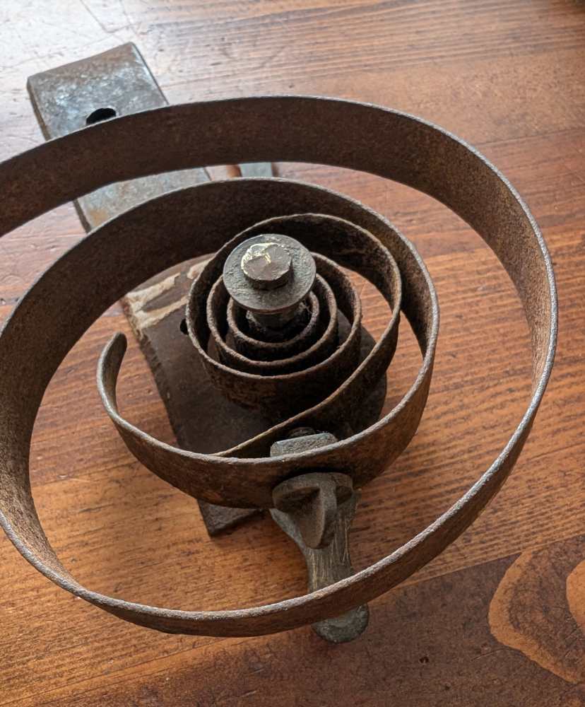 Antique spring door bell - Image 2