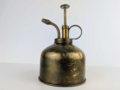 Vintage copper water spritzer pump sprayer