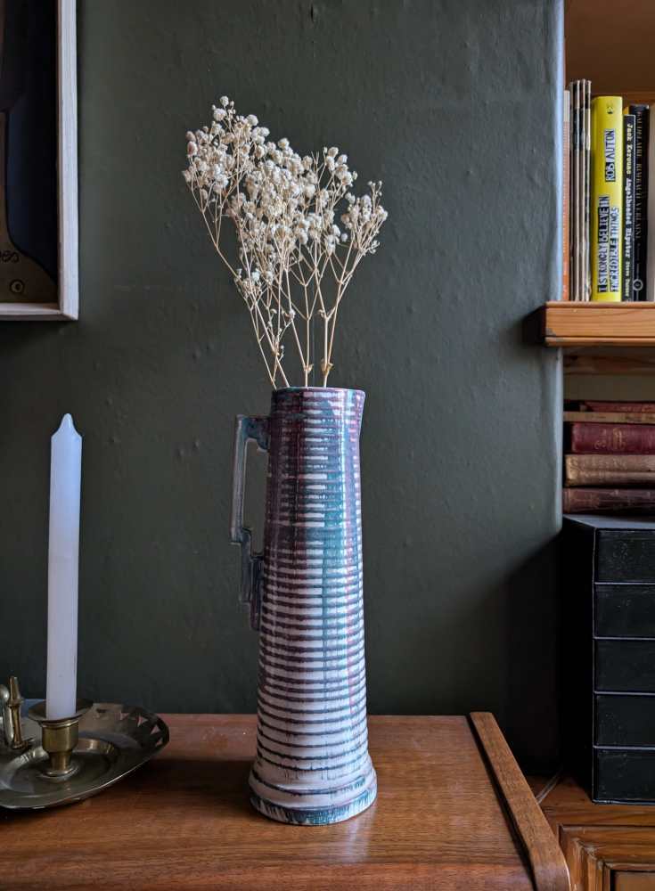 Tall Art Deco jug by Brewood - Image 9