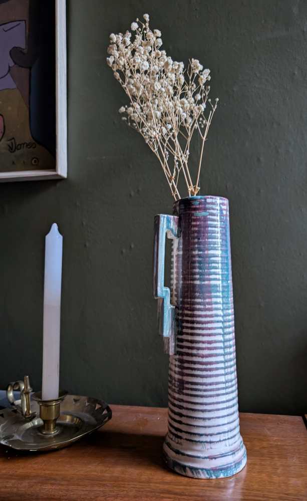 Tall Art Deco jug by Brewood - Image 3