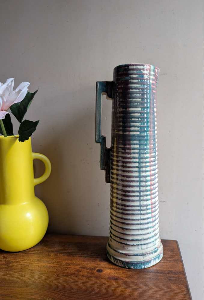Tall Art Deco jug by Brewood - Image 2