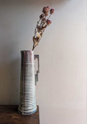 Tall Art Deco jug by Brewood